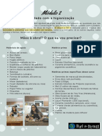 PDF-Higienização, Materiais e Matéria-Prima