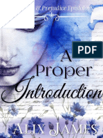 A Proper Introduction - Alix James