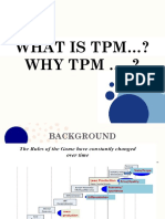 1 Why TPM