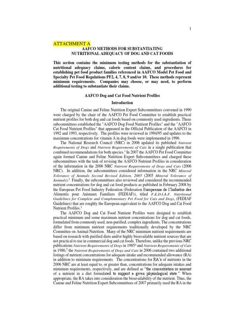 aafco-methods-for-substantiating-nutritional-adequacy-of-dog-and-cat
