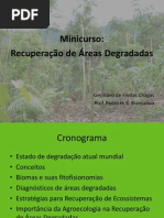 Recuperação de áreas degradadas_mini curso_III Semana da GA