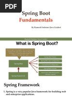 Spring-Boot-Fundamentals and Annotations