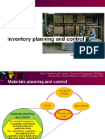 Materials Planning 1 A