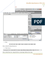 Hướng dẫn sử dụng Adobe Dreamweaver CS5.5 cơ bản