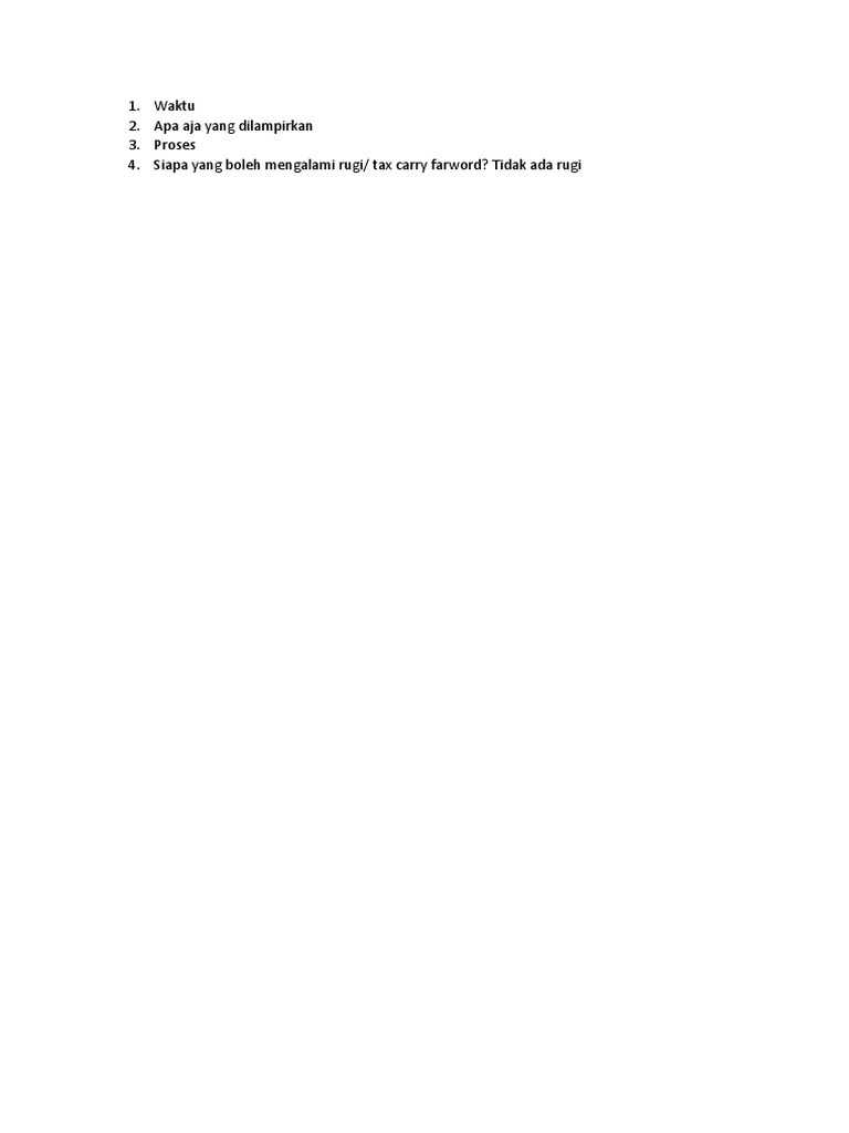 Ringkasan PMK, PER 21, PER 3 | PDF