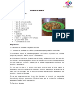 Picadillo de Lentejas