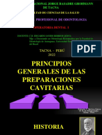 Principios Generales de Las Preparaciones Cavitatorias