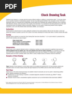 Clock Drawing Task Instructions