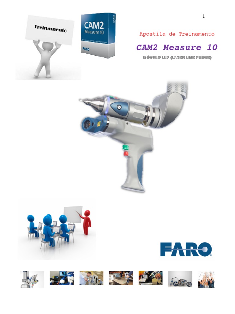 Treinamento CAM2 Measure 10: Laser Line | PDF | Laser | Nuvem