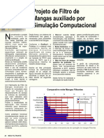 Projeto Filtro Mangas Por Simulação Computacional - Vortex