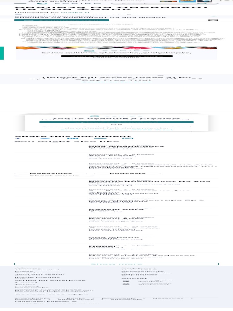 Анализа На Дневникот На Ана Франк PDF | PDF