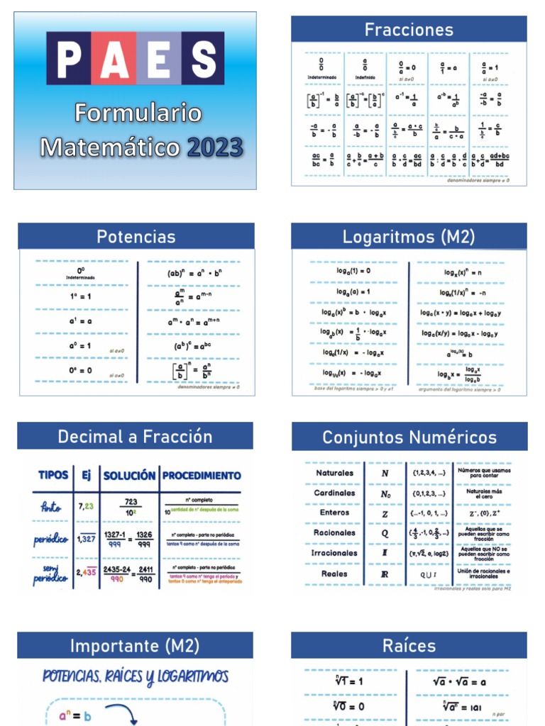 Paes Matematica 2023 Actualizado PDF PDF