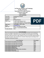 Syllabus Dent 313