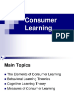 7 Consumer Learning - S