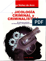 Psicologia Criminal y Criminalistica Núñez