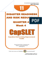 Disaster Readiness and Risk Reduction Quarter 4 Week 4: Not For Sale