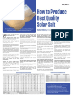 How To Produce Best Quality Solar Salt