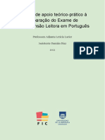 Material de Apoio Teórico-Prático À Preparação Do Exame de Compreensão Leitora em Português