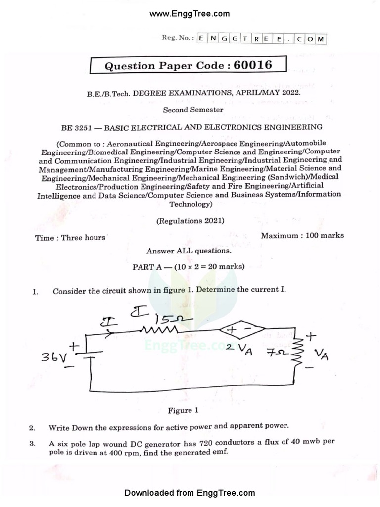 BE3251 BASIC ELECTRICAL AND ELECTRONICS ENGINEERING NOTES PDF visual data 8