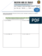 Guía de Estudio Matemáticas 11 BCH 2do Parcial