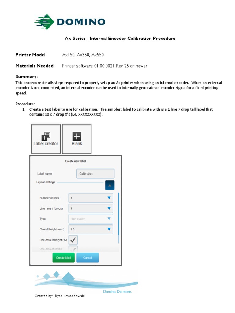 AxSeries Internal Encoder Calibration Procedure v3 PDF