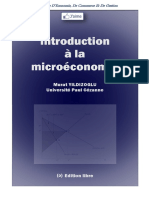 Introduction a La Microeconomie - Murat YILDIZOGLU & Livres Economie