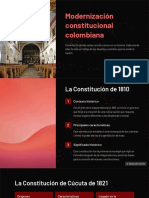 Modernizacion Constitucional Colombiana