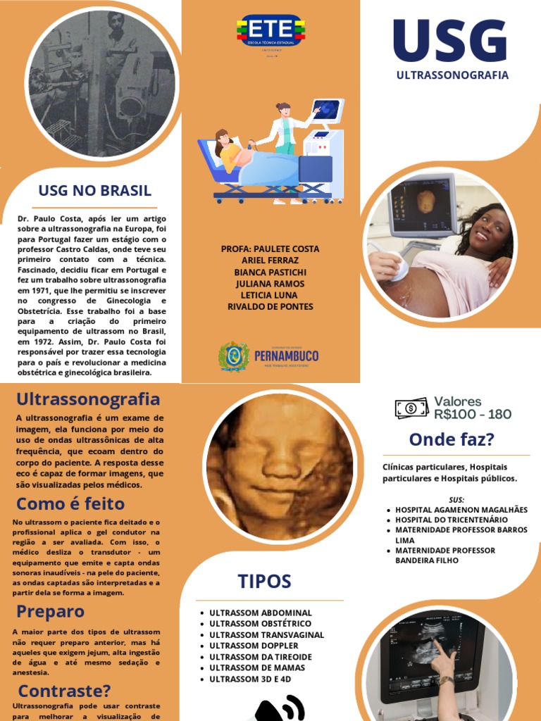 Folder Usg | PDF | Ultrassom médico | Ultrassom