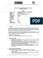 Silabus - Matemáticas Aplicadas Al Uso de Tecnologías - I - Semestre