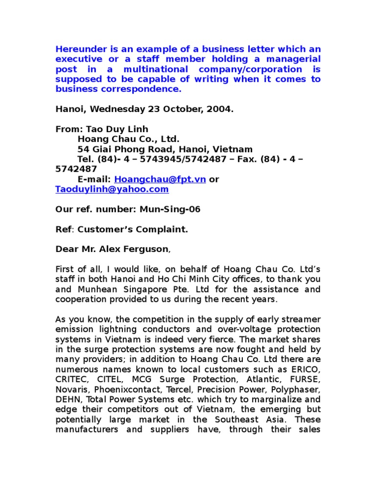 How to write a memo image