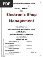 Download Electronic Shop Management System by Hiren Joshi SN66283691 doc pdf