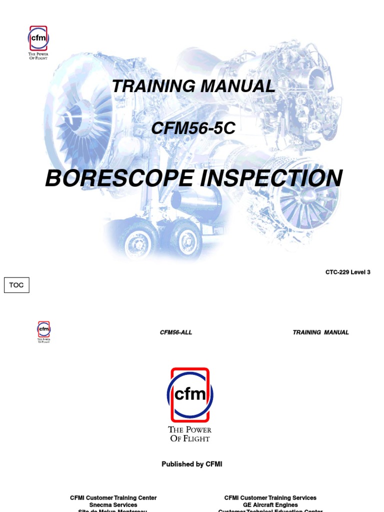 Cfm565C Borescope Inspection PDF
