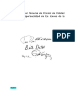 Auditoria de Un Sistema de Control de Calidad Contable Responsabilidad de Los Lideres de La Firma