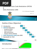 7 DPCM and Delta Modulation