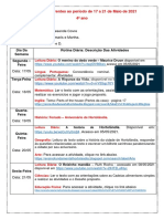 4º Ano Planejamento Semana 12