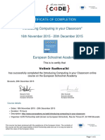 20151220-Introducing Computing in Your Classroom-Certificate