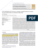 Coek - Info - Forest Degradation and Recovery in A Miombo Woodla