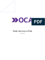 OCA - E-Pak - Web Services