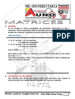 Ficha 01 Matrices I