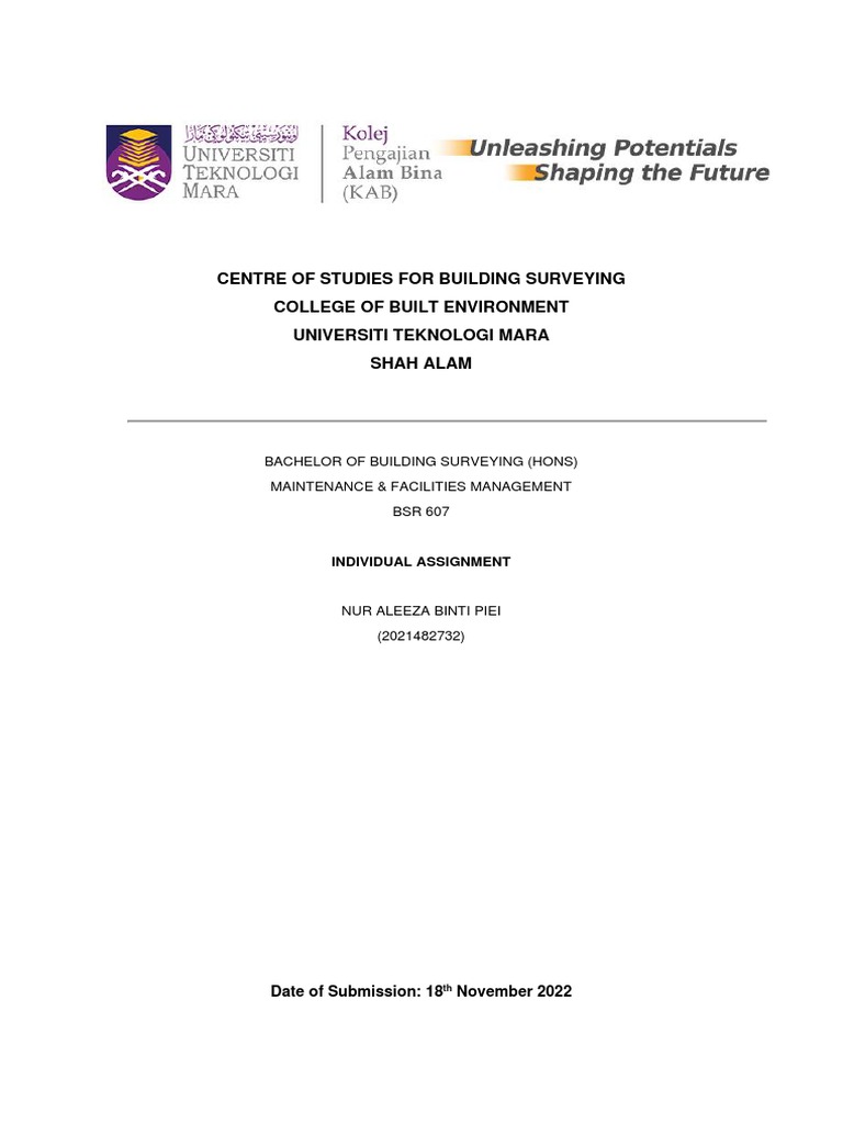 Building Surveying Case Study Analysis | PDF
