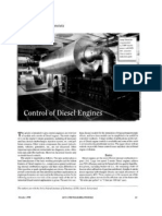Control of Diesel Engines