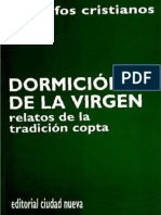 Apocrifos Cristianos - Dormición de La Virgen. Relatos de La Tradición Copta - Gonzalo Aranda (Ed.) - Ed. Ciudad Nueva (2007)