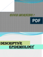 Descriptive Epiodemology Final Presentation