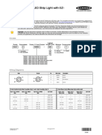 WLS27 Multicolor LED Strip Light With EZ-Status: Datasheet