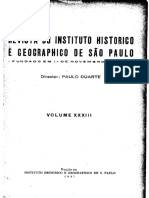 Revista Do Instituto Historico e Geografico de SP Vol-33
