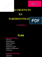 Abces Parodontal, Syndrome Du Septum, Gingivorragies