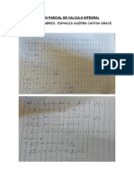 Examen Parcial de Calculo Integral