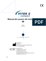 D-EX-039 Manual de Usuario Del Instrumento VITEK 2 Compact. Biomérieux.