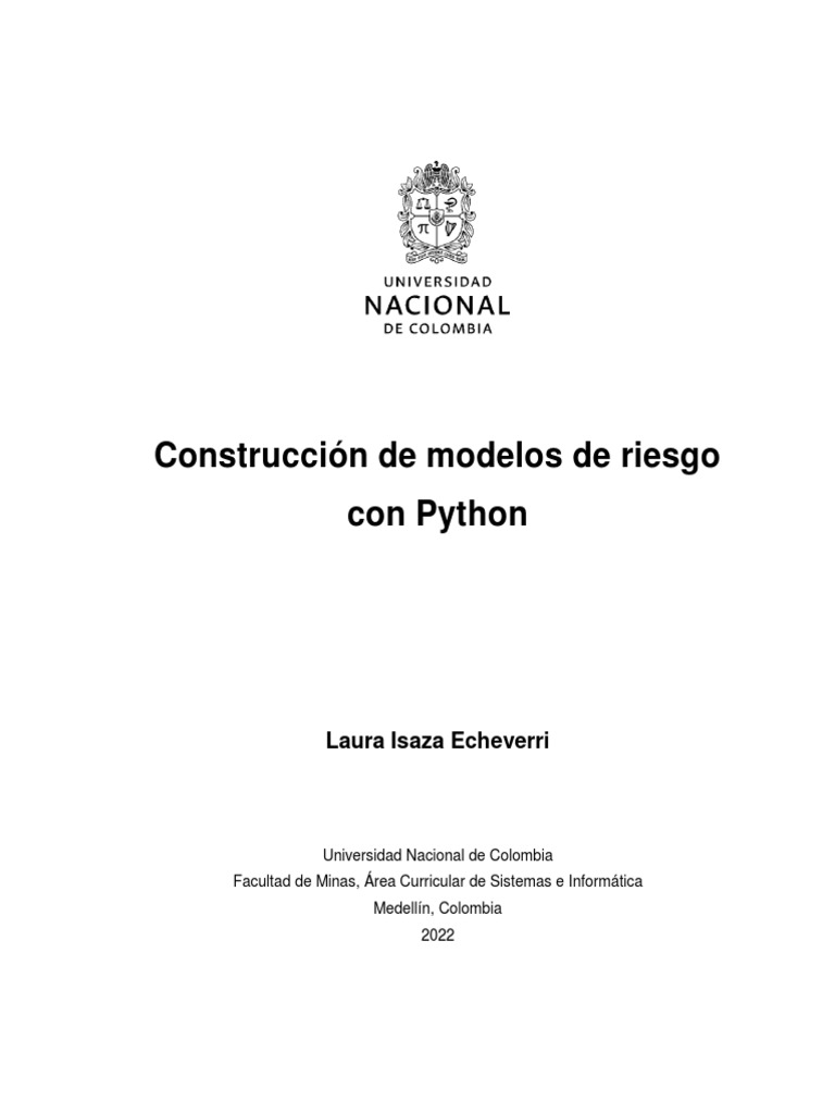 Modelos de Riesgo con PyRisk en Python | PDF | Simulación | Toma de ...