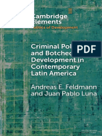 Criminal Politics and Botched Development in Contemporary Latin America